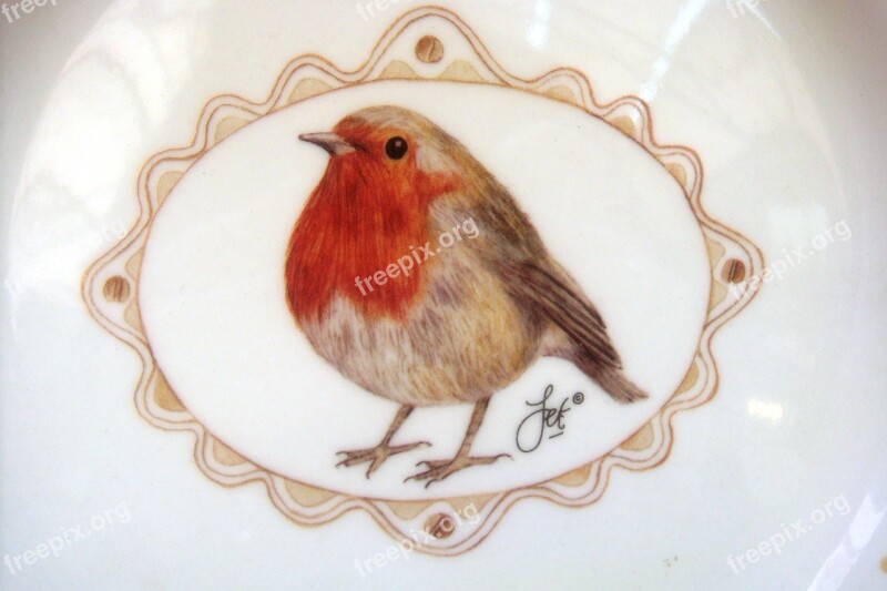 Robin Ceramics Mug Crafts Nice