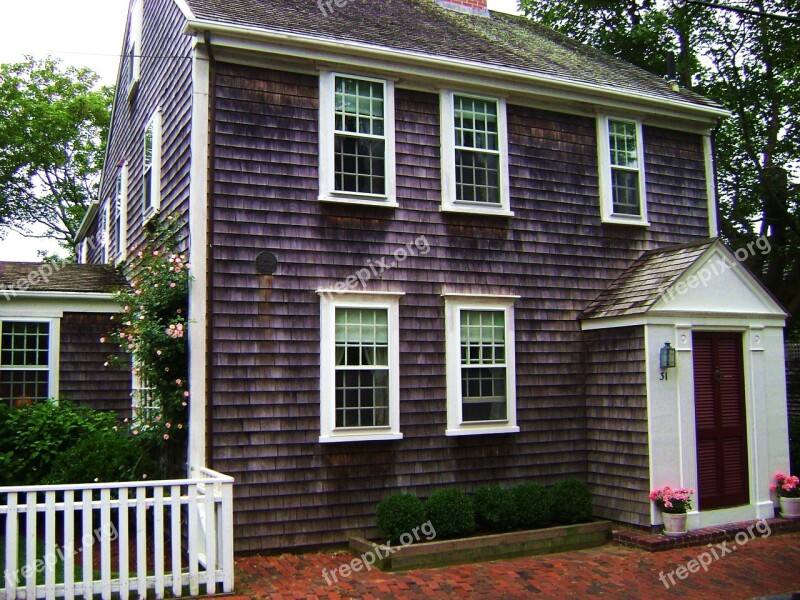 House Nantucket Gideon Folger Circa 1807 Free Photos