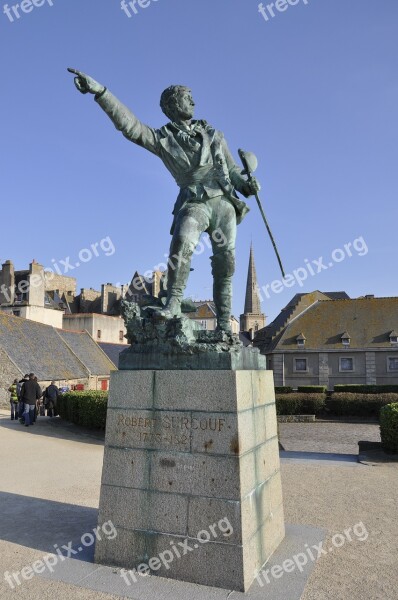 Statue Former Sky Antique Antique Dealer