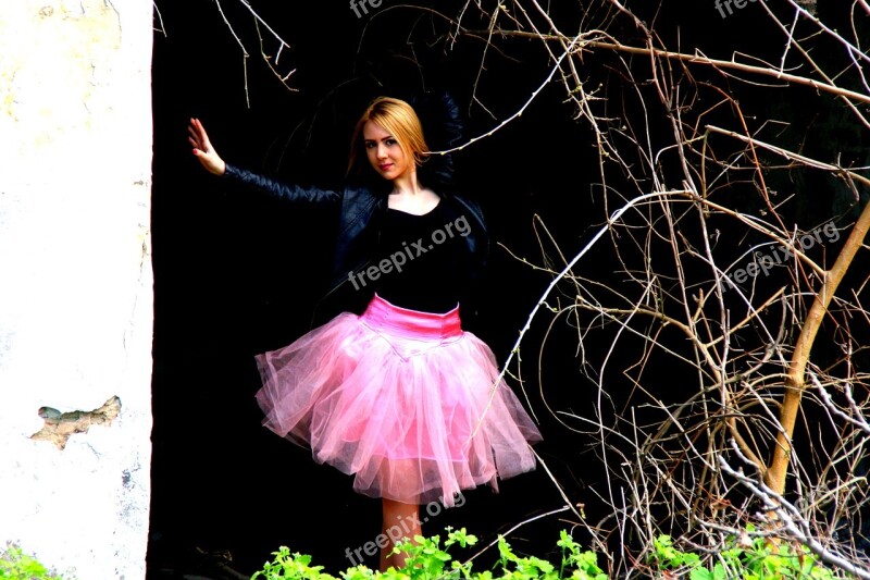 Ballerina Doll Tutu Pink Free Photos