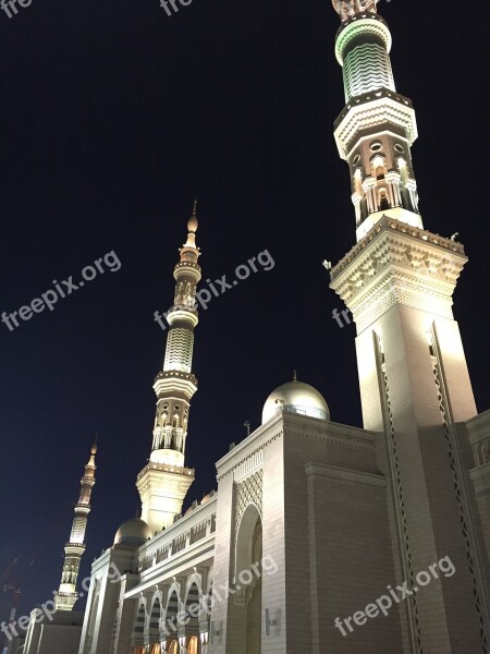 Mosque Holy Shrine Madina Free Photos