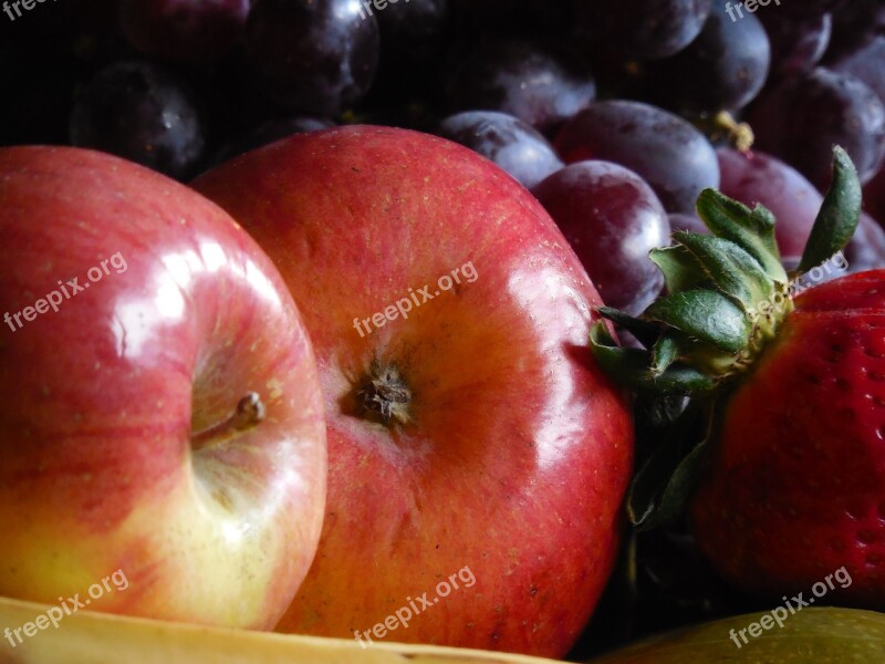 Bowl Fruit Food Healthy Fresh