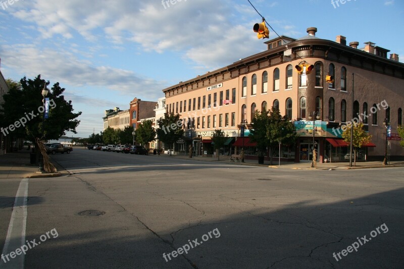 Downtown Sandusky Towns City Free Photos