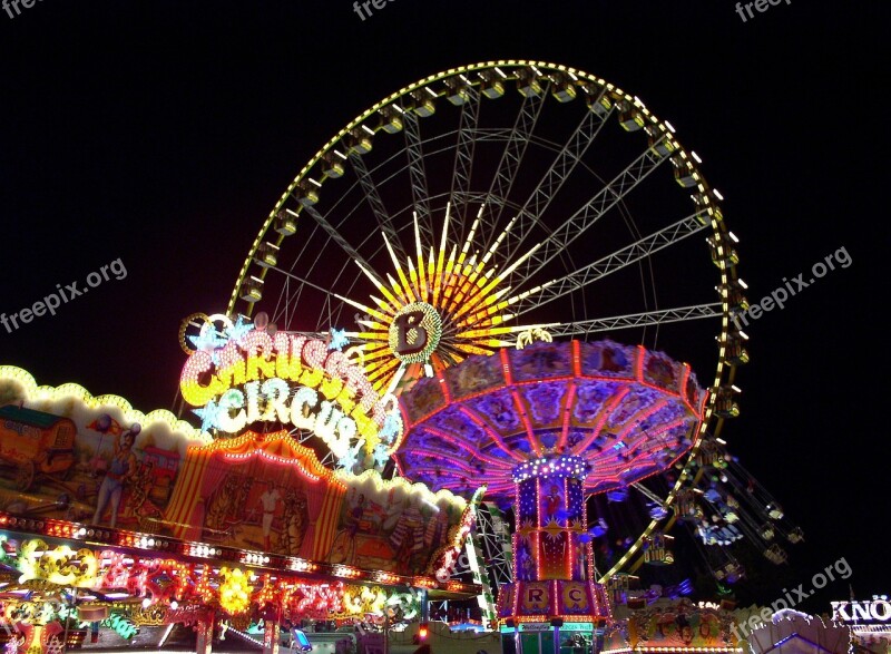 Cranger Kirmes Folk Festival Fair Year Market Ride