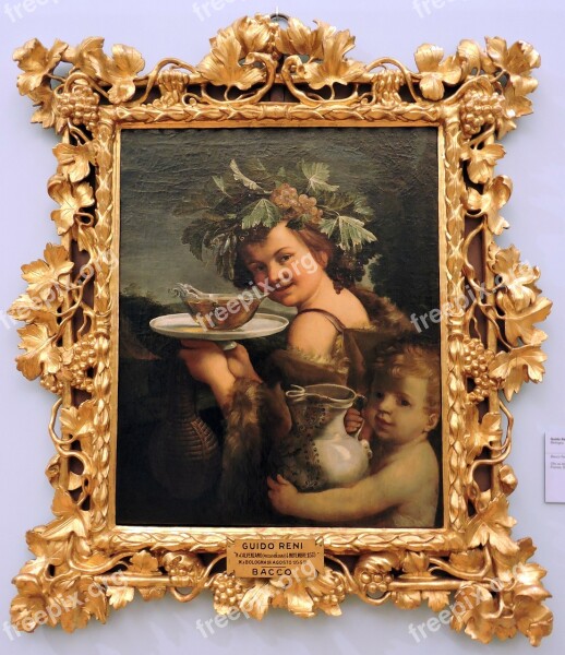 Bacchus Child The Framework Guido Reni Florence