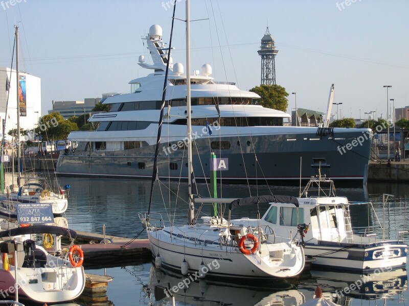 Costa Brava Ships Port Free Photos