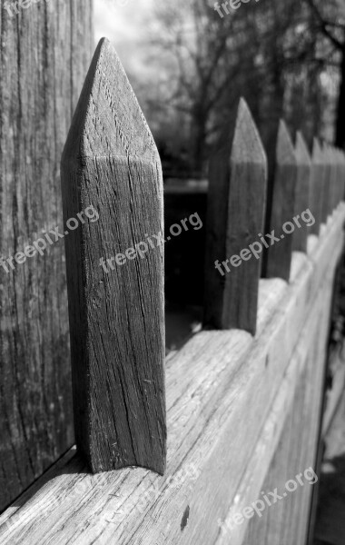 B W Creative Focus Fence Design