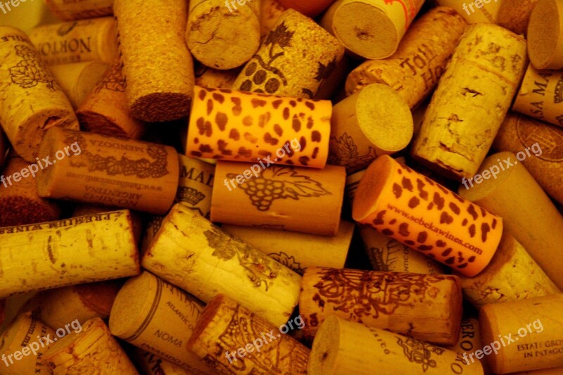 Plugs Corks Wine Drink Alcohol