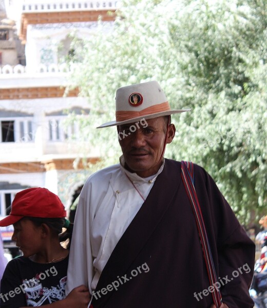 India Native Ladakh Leh Buddhism