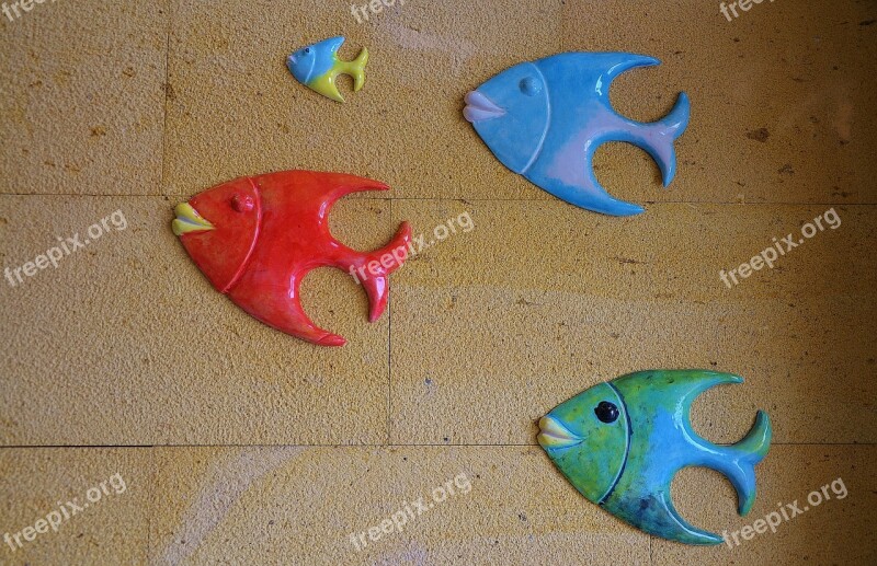 Fish Decoration Design Animal Symbol