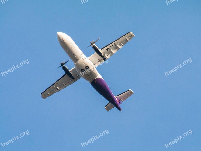 Aircraft Flying Sky Flyer Wing