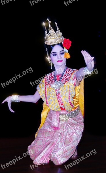 Thai Dance Thai Culture Thailand Traditional