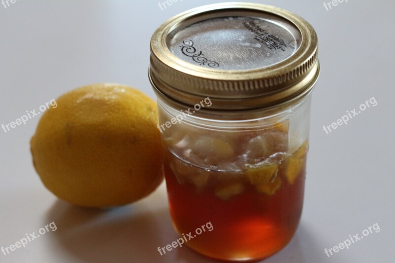 Honey Lemon Yellow Fruit Citrus Medicinal Organic