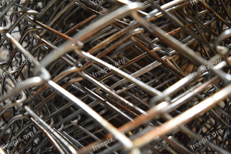 Metal Metal Mesh Pattern Steel Iron