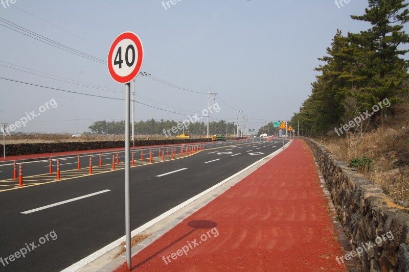 Road Speed Limits Signpost Free Photos