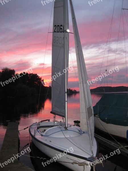 Dinghy Sailing Boat Sail Free Photos