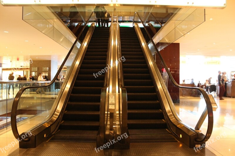 Escalator Stairway Staircase Stair Step