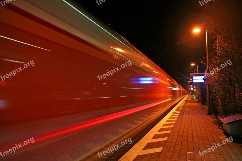 Train Transport Travel Gleise S Bahn