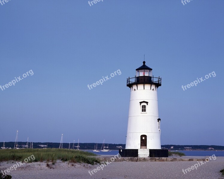 Lighthouse Ocean Sea Light Coast