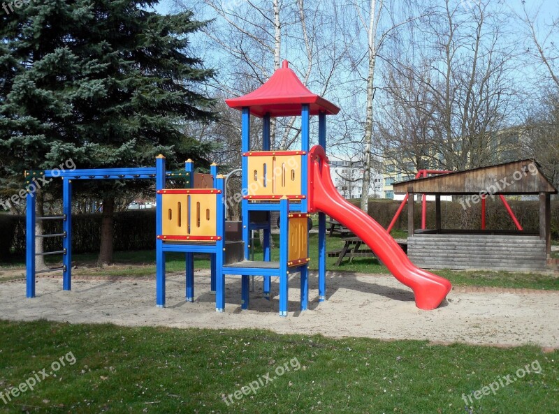 Playground Game Device Slide Play Climb