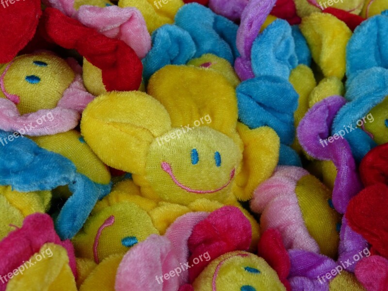 Hustle And Bustle Plush Face Children Yellow