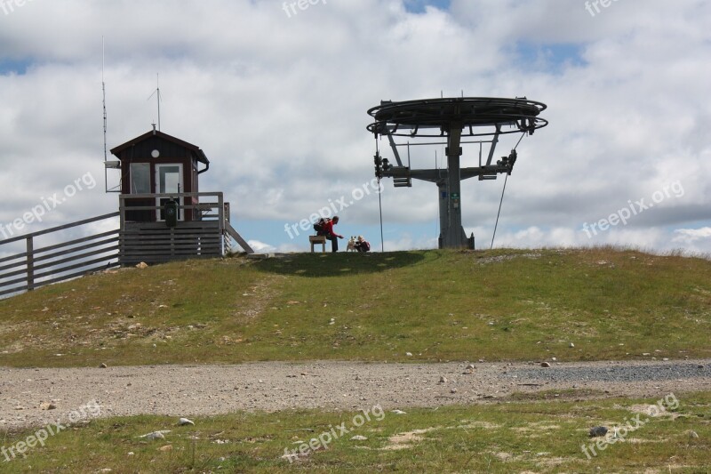 Sweden Scandinavia Ski Lift Free Photos