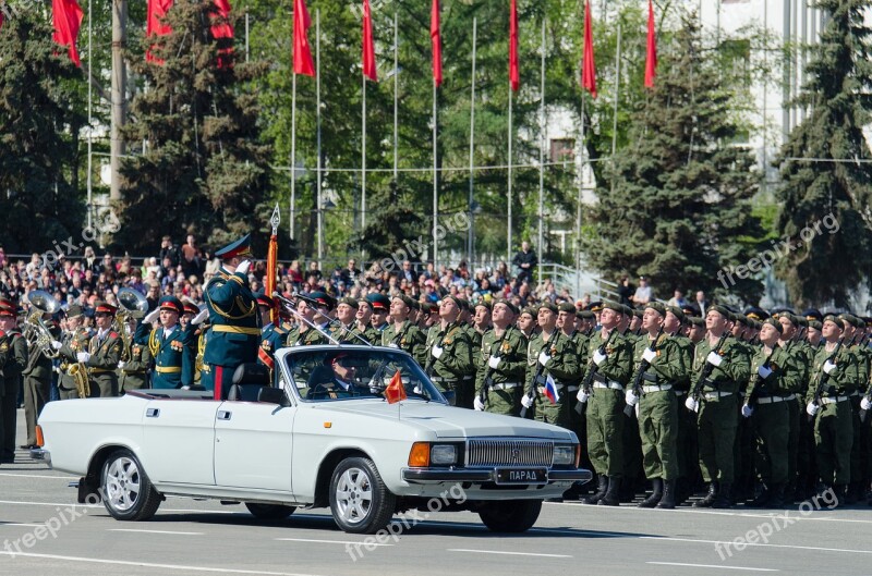 Victory Day The 9th Of May Parade Commander In Chief Greeting