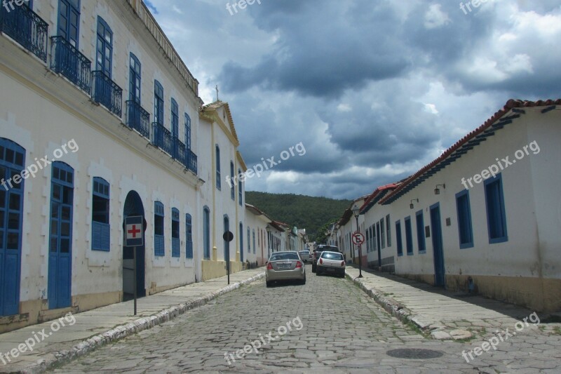 Goias Velho City State Mirror Trip