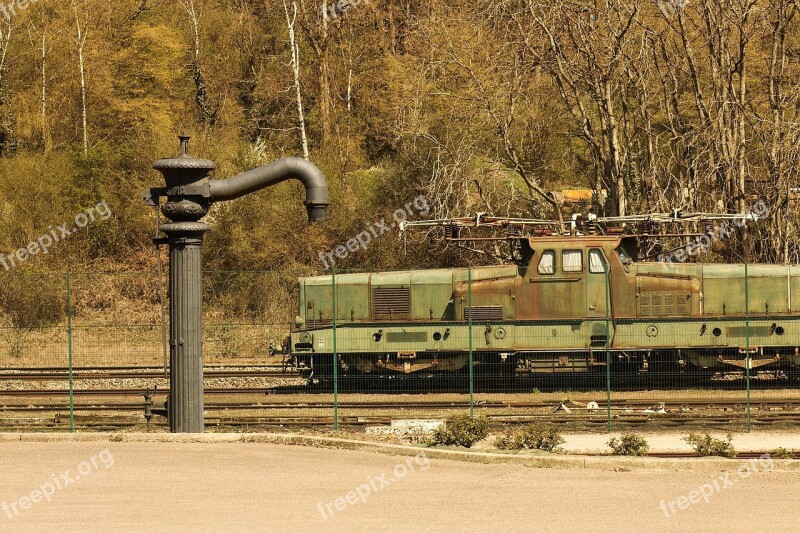 The Creusot Train Locomotive Track Railway