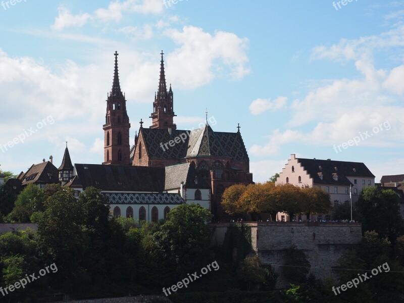 Basel Cathedral Münster Basel Church Chapel