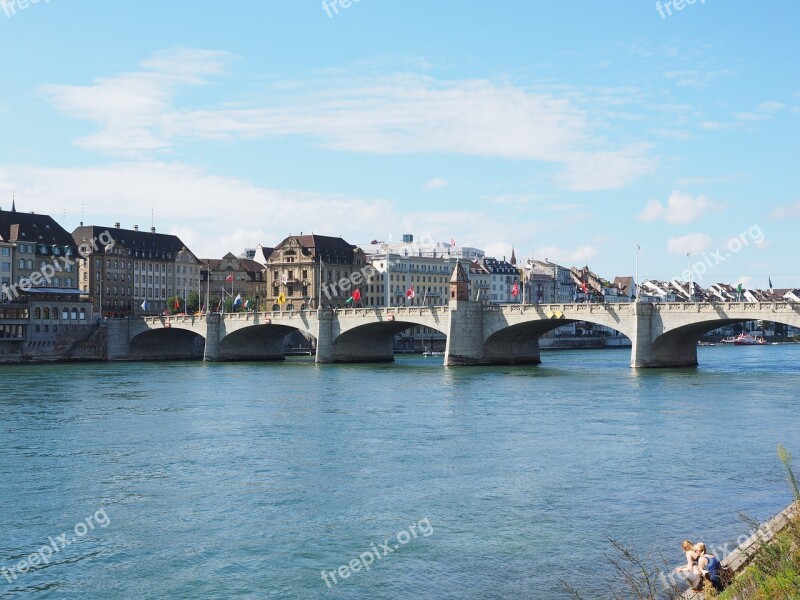 Basel City City View Houses Promenade