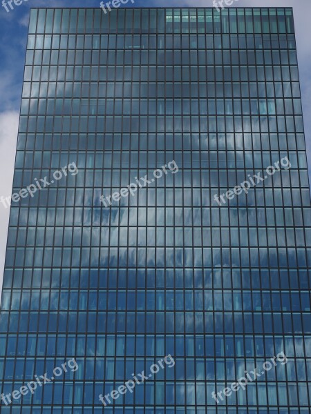 Building Architecture Modern Glass Facade Facade