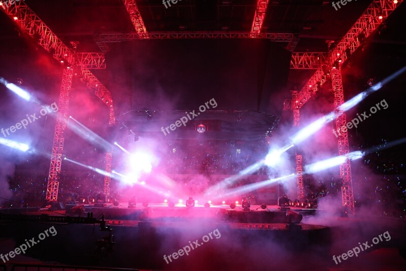 Light Show Stage Design Light Free Photos