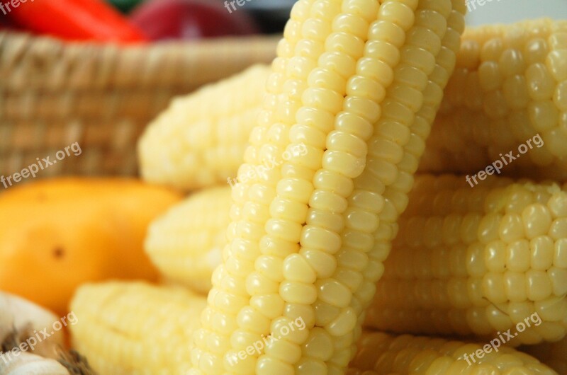 Corn Grain Snack Food Eat