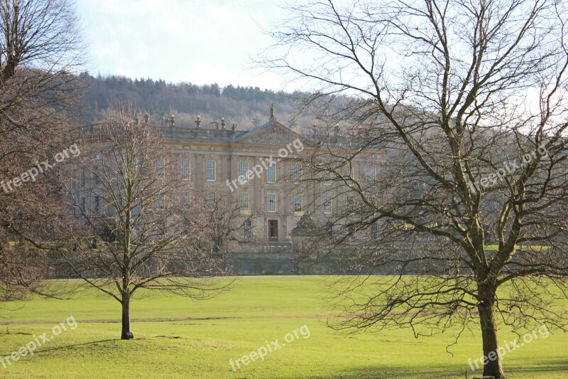 Chatsworth Historic House England Uk The Peak District