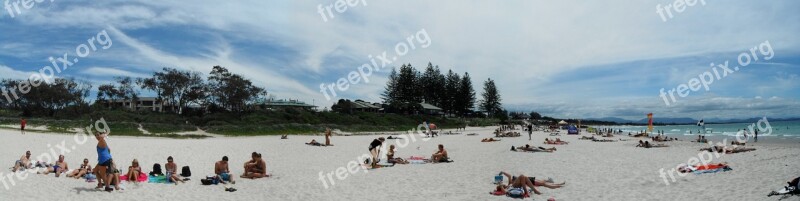 Byron Bay Australia Beach Sea Ocean