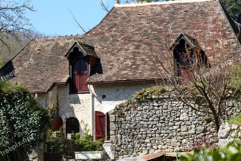 Cottage With Dormers French Cottage Old Cottage Ancient House Free Photos