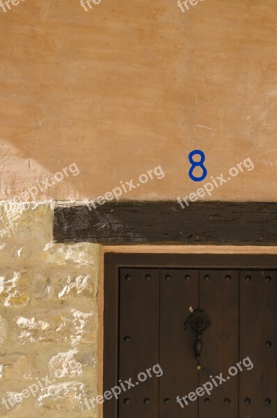 Door House Wall Rustic Rural