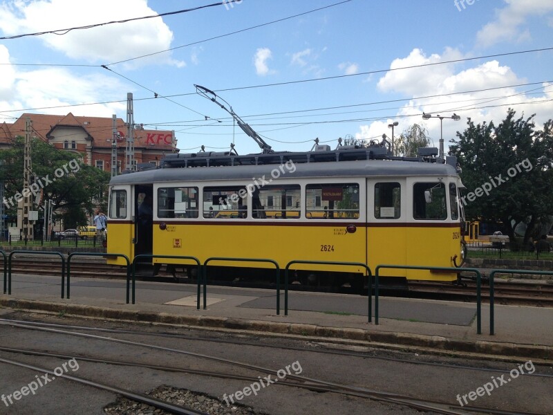 Electric Old Old Tram Nostalgia Free Photos