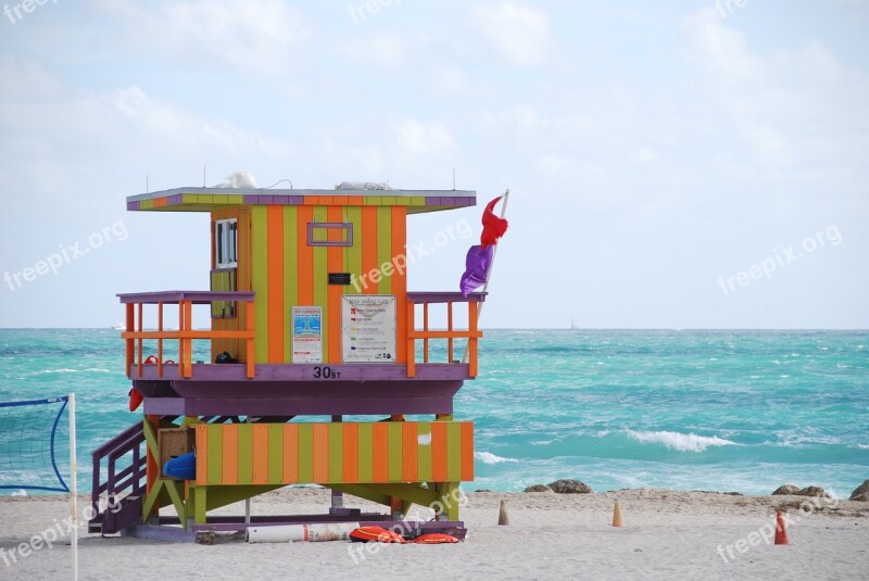 Miami Beach Sea Free Photos