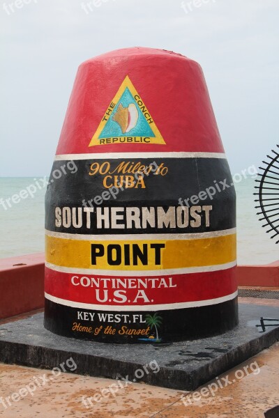 Florida Southernmost Pier Key West Southernmost Point