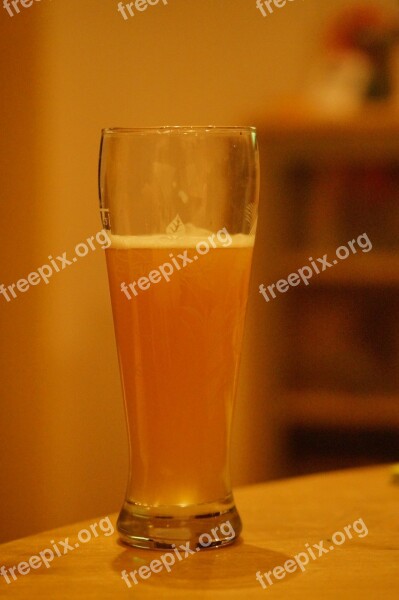 Beer Wheat Beer Beer Glass Drinking Beer Thirst