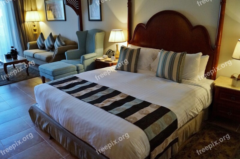 Bed Double Bed Room Hotel Holidays