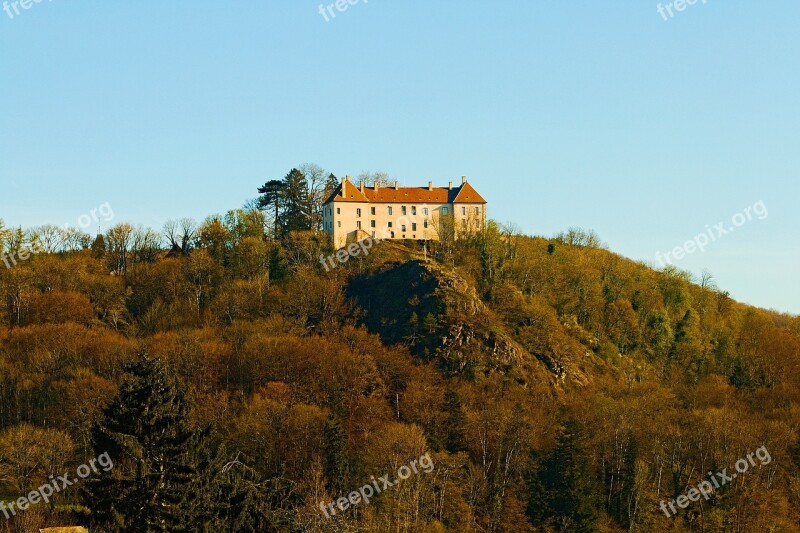 House Castle Building Summit Sky