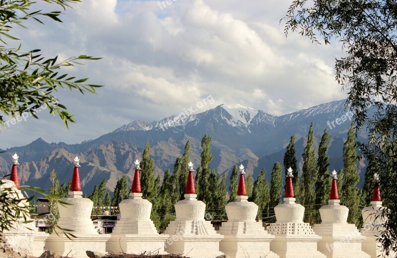 India Ladakh Himalaje Monastery Gompa