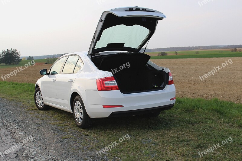 Auto Trunk Open Skoda Oktavia