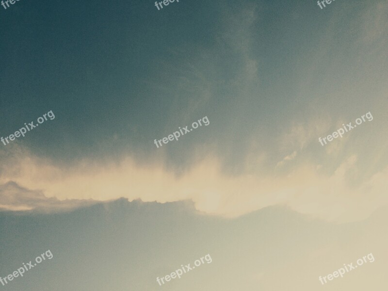 Sky Clouds Blue Nature Weather