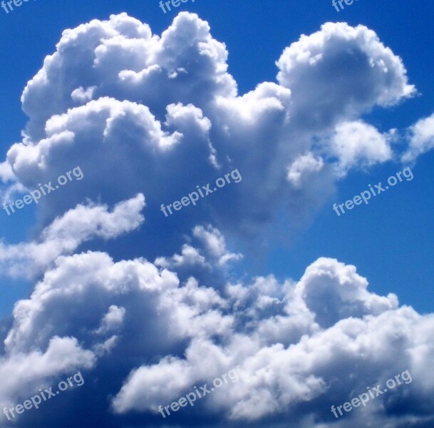 Clouds Sky Cumulus Weather Cloudscape