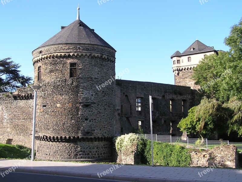 Andernach Castle Ruin Free Photos