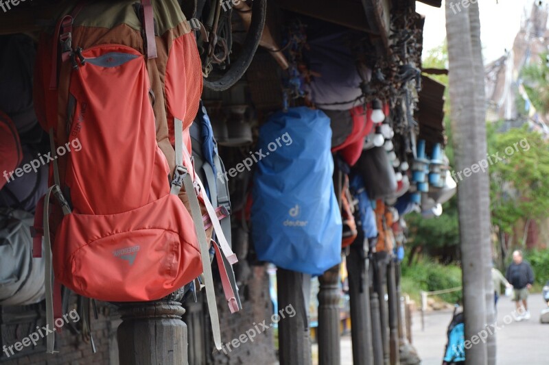 Everest Bag Backpack Himalaya Mountain